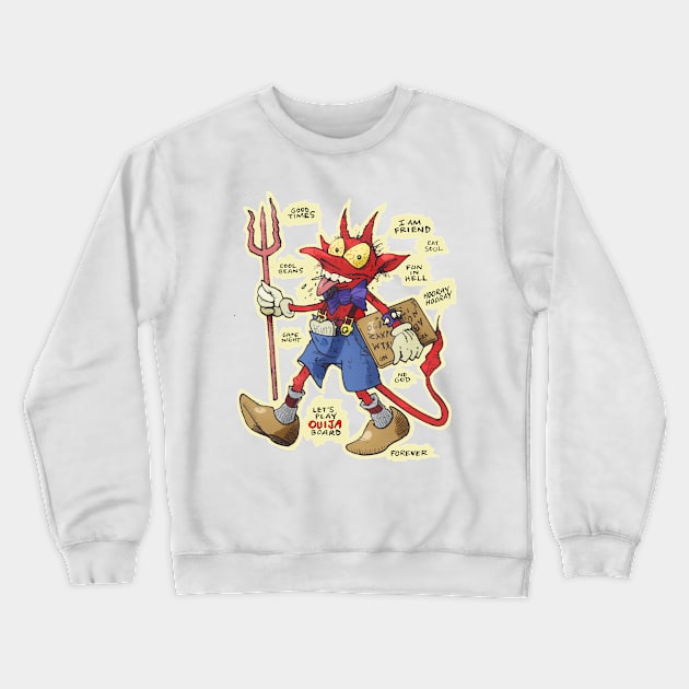 Li'l Devil Crewneck Sweatshirt by Froobius